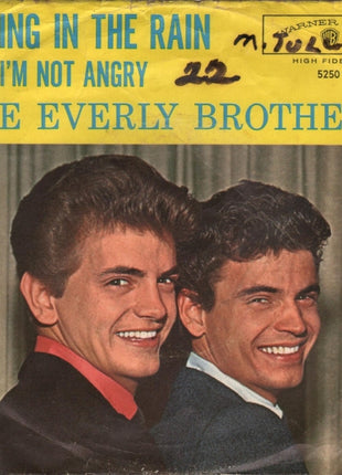 The Everly Brothers* : Crying In The Rain b/w I'm Not Angry (7", Single, Styrene)