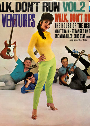 The Ventures : Walk, Don't Run Vol. 2 (LP, Album, Mono, RP)