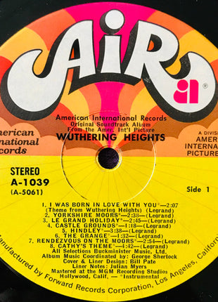 Michel Legrand : Wuthering Heights (LP, Album)