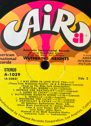 Michel Legrand : Wuthering Heights (LP, Album)