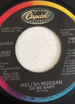 Meli'sa Morgan : Do Me Baby (7", Single, Jac)