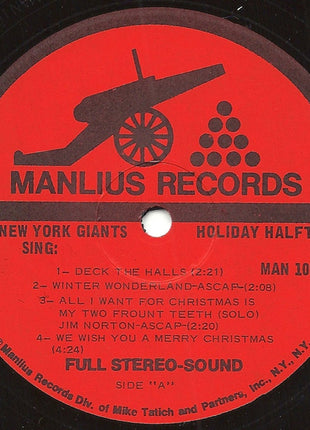 The 1970 New York Giants* : Sing Holiday Halftime (LP)