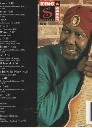 Sonny Rhodes : Out Of Control (CD, Album)