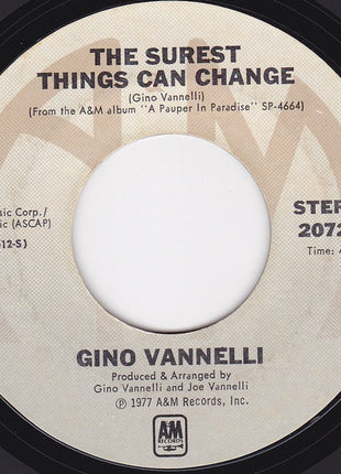 Gino Vannelli : I Just Wanna Stop (7", Single, Styrene, She)