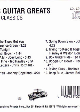 Various : Texas Guitar Greats (CD, Comp, RE)