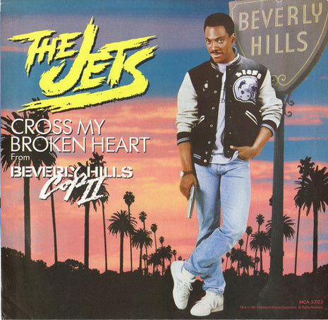 The Jets : Cross My Broken Heart (7", Single)