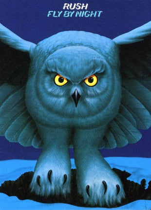 the album cover for Rush - Fly By Night (remastered)