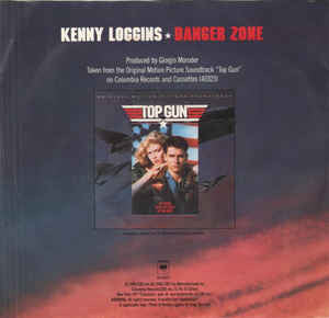 Kenny Loggins : Danger Zone (7", Single, Styrene, Pit)