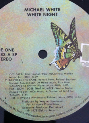 Michael White (2) : White Night (LP, Album)