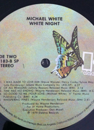 Michael White (2) : White Night (LP, Album)
