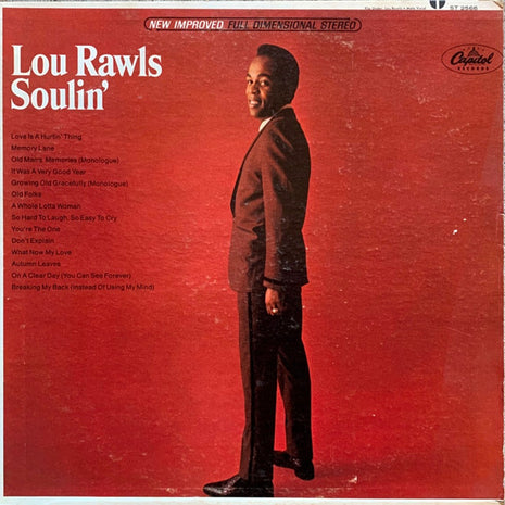 Lou Rawls : Soulin' (LP, Album, Scr)