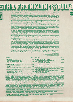 Aretha Franklin : Soul '69 (LP, Album, Pre)
