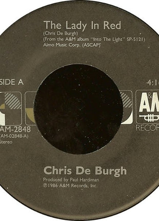 Chris De Burgh : The Lady In Red (7", Single, Styrene, Ind)