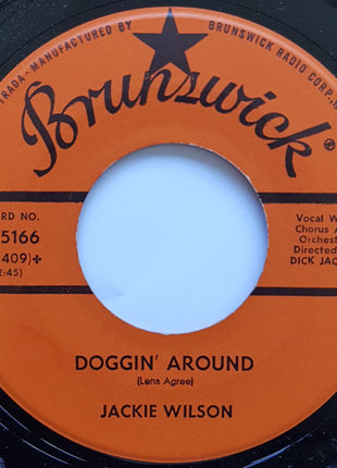 Jackie Wilson : Night / Doggin' Around (7", Single, Glo)