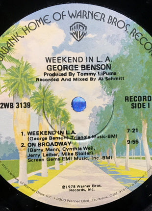 George Benson : Weekend In L.A. (2xLP, Album, Win)
