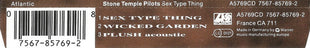 Stone Temple Pilots : Sex Type Thing (CD, Single)