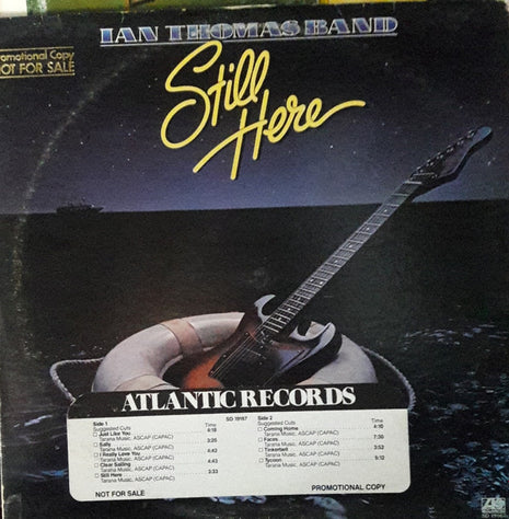 Ian Thomas Band : Still Here (LP, Album, PR )