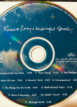 The Robert Cray Band Featuring The Memphis Horns : Midnight Stroll (CD, Album, Club)