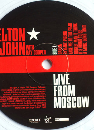 Elton John With Ray Cooper : Live From Moscow (2xLP, Album, RSD, Ltd, Cle)