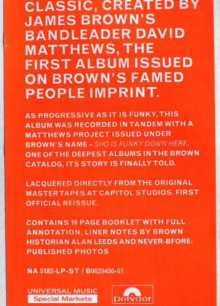 David Matthews* : The Grodeck Whipperjenny (LP, Album, RSD, RE)