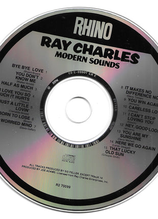 Ray Charles : Modern Sounds In Country And Western Music (CD, Album, RE, RM, RP, Cin)