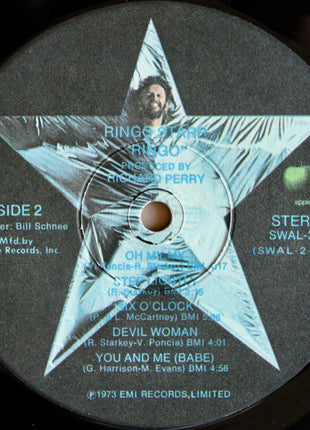 Ringo Starr : Ringo (LP, Album, Win)