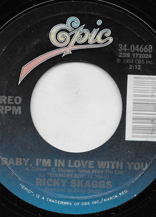 Ricky Skaggs : Something In My Heart (7", Single, Styrene, Car)