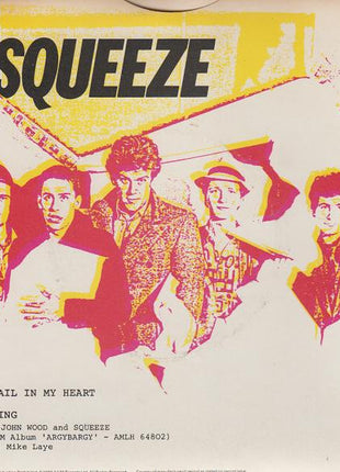 Squeeze (2) : Another Nail In My Heart (7", Single, Cle)