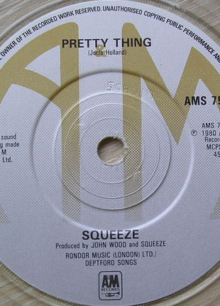 Squeeze (2) : Another Nail In My Heart (7", Single, Cle)