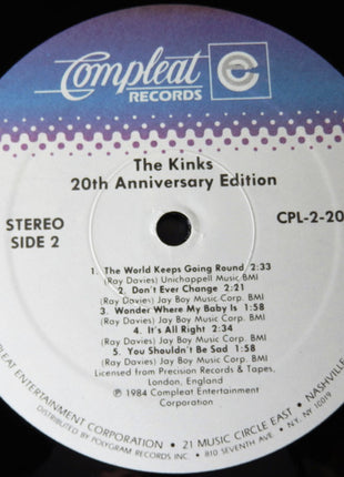The Kinks : A Compleat Collection 20th Anniversary Edition (2xLP, Comp, Gat)