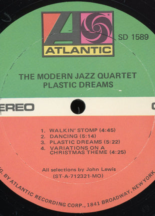 The Modern Jazz Quartet : Plastic Dreams (LP, Album, MO )