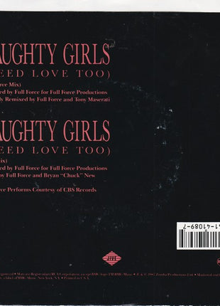 Samantha Fox : Naughty Girls (Need Love Too) (7", Single)