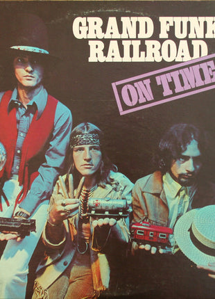 Grand Funk Railroad : On Time (LP, Album, Scr)
