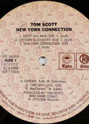 Tom Scott : New York Connection (LP, Album, RE)