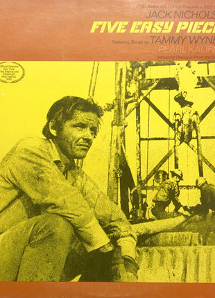 Various : Five Easy Pieces (Original Soundtrack Recording) (LP, Album, Pit)