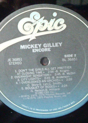 Mickey Gilley : Encore (LP, Comp, San)