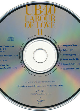 UB40 : Labour Of Love II (CD, Album)