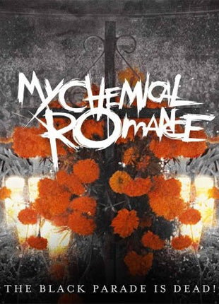 the album cover for My Chemical Romance - Black Parade Is Dead