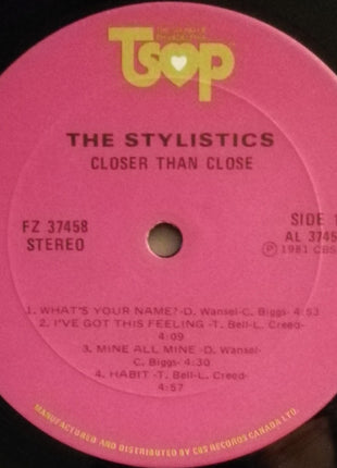 The Stylistics : Closer Than Close (LP, Album)