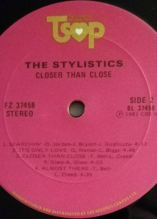 The Stylistics : Closer Than Close (LP, Album)