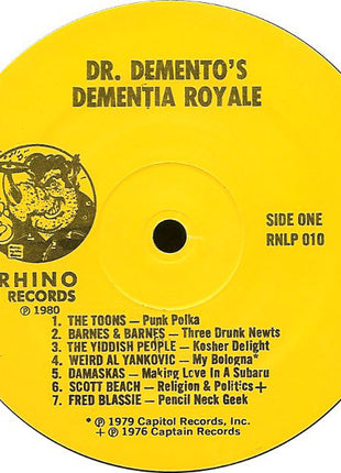 Dr. Demento : Dr. Demento's Dementia Royale (LP, Comp)