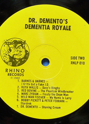 Dr. Demento : Dr. Demento's Dementia Royale (LP, Comp)