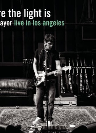 the album cover for John Mayer - Where the Light Is: John Mayer Live in Los Angeles