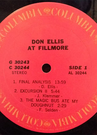 Don Ellis : Don Ellis At Fillmore (2xLP, Album)