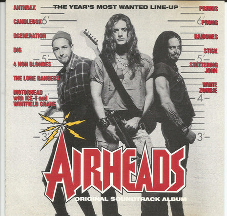 Various : Airheads -  Original Soundtrack Album (CD, Album, Comp)