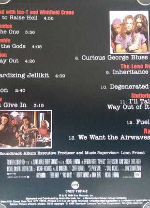 Various : Airheads -  Original Soundtrack Album (CD, Album, Comp)