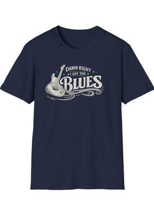 Damn Right , I Got The Blues T-Shirt — "Damn Right I Got The Blues" Vintage Music Tee