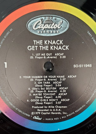 The Knack (3) : Get The Knack (LP, Album, Club, Pit)