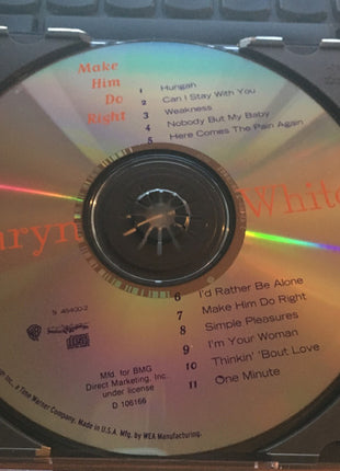 Karyn White : Make Him Do Right (CD, Album, Club, SRC)