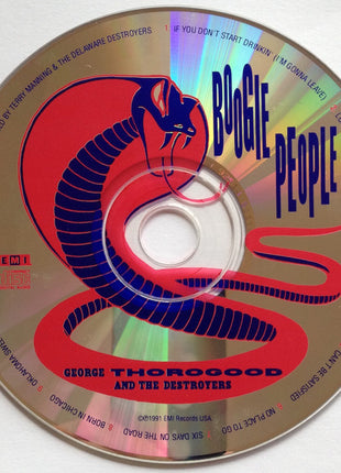George Thorogood & The Destroyers : Boogie People (CD, Album)
